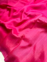 Load image into Gallery viewer, Handwoven Silk Cotton Saree - Persian Rose + Bright Sun
