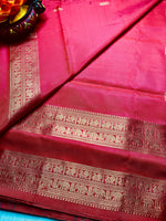 Load image into Gallery viewer, Handwoven Art Silk Saree -   Persian Red
