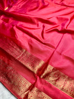Load image into Gallery viewer, Handwoven Art Silk Saree -   Persian Red
