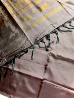 Load image into Gallery viewer, Handwoven Art Silk Saree - Persian Pink +  Suva Gray
