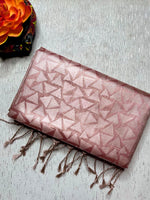 Load image into Gallery viewer, Soft Silk Saree  -  Tonys Pink + Silver Zari

