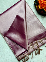 Load image into Gallery viewer, Soft Silk Saree  - Turkish Wine
